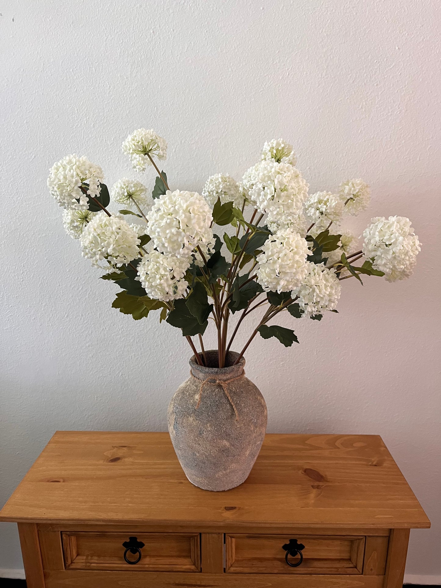 Mia Aged Stone Vase