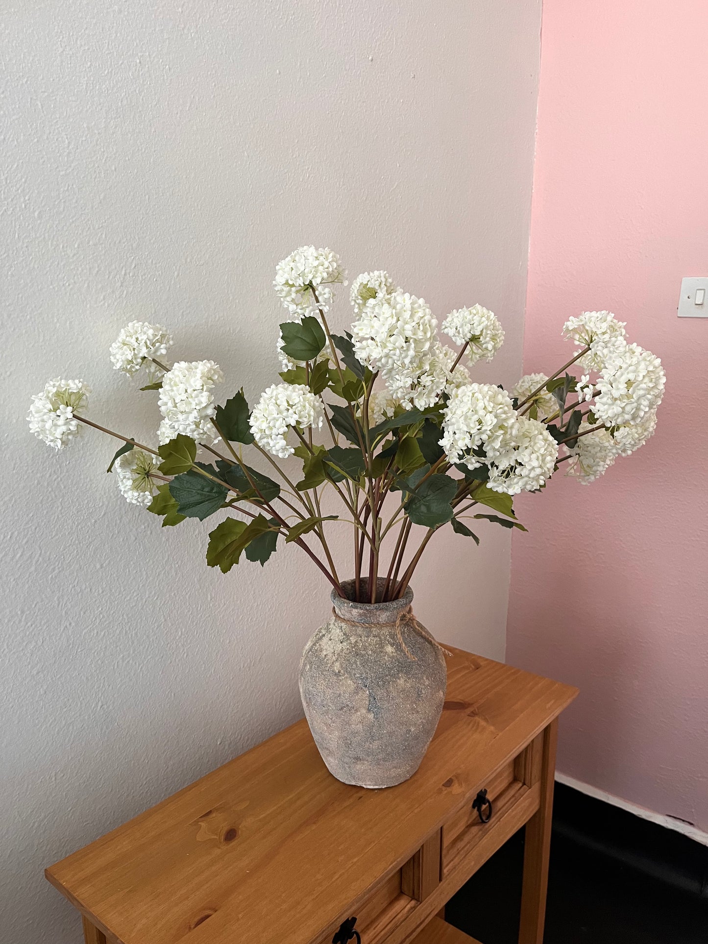 Mia Aged Stone Vase