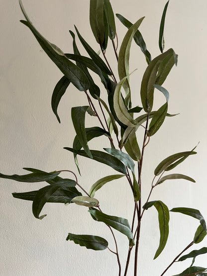 Eucalyptus Nicholi spray faux foliage stem