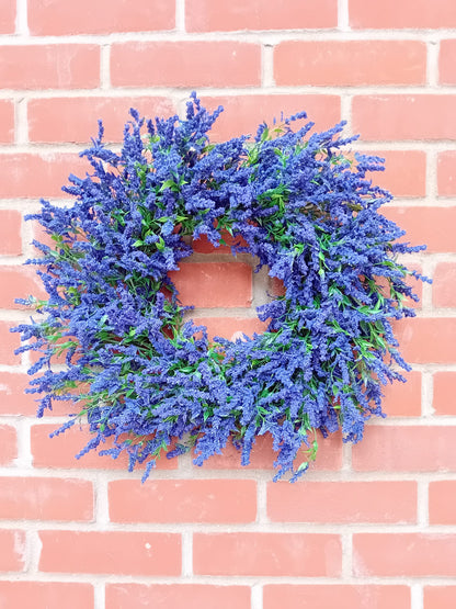 Lavender Garden Wreath