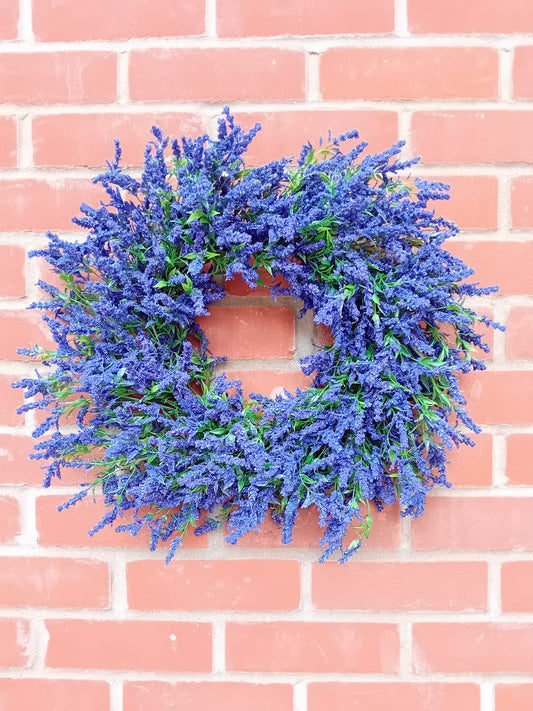 Lavender Garden Wreath