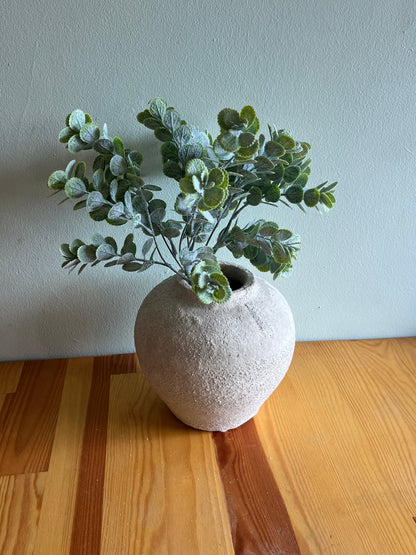 Elijah eucalyptus faux foliage stem