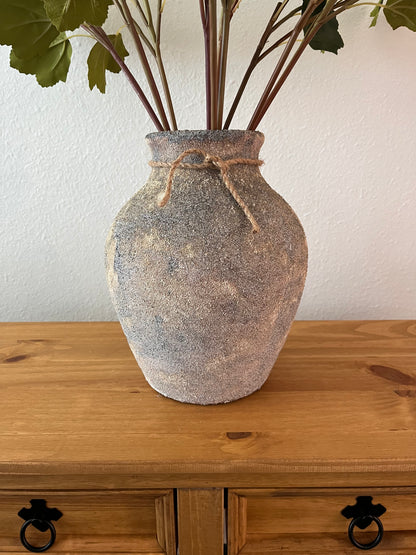 Mia Aged Stone Vase