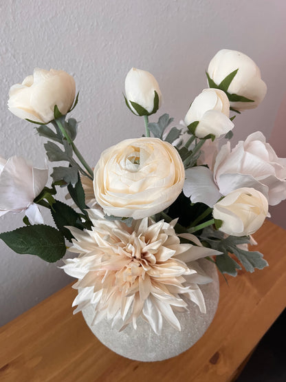 Cafe Vibes Faux Floral Arrangement