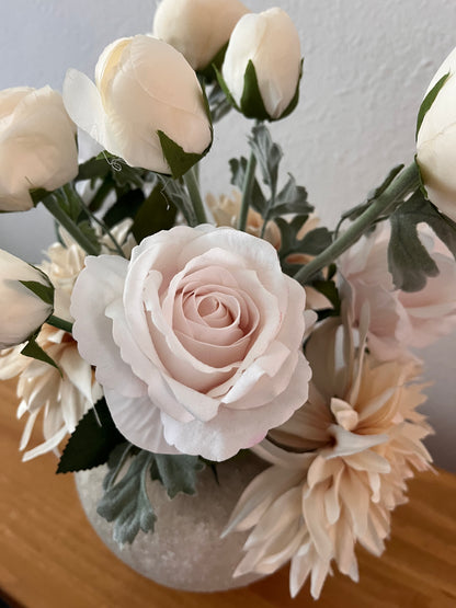 Cafe Vibes Faux Floral Arrangement