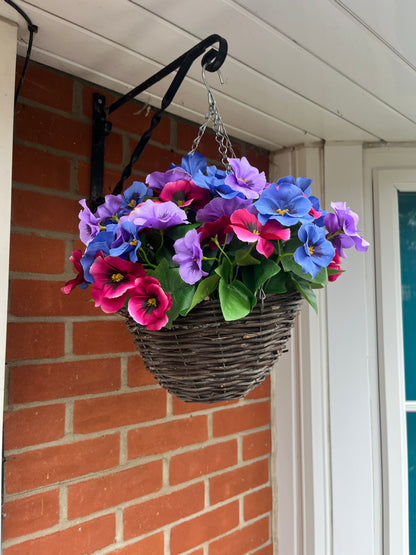 Pansy Hanging Basket