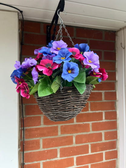 Pansy Hanging Basket