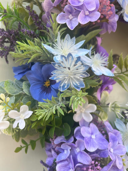 Purple Hydrangea with hints of blue