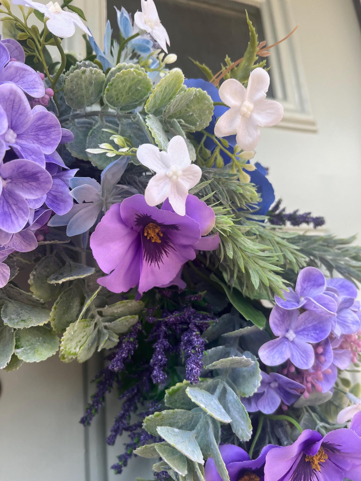 Purple Hydrangea with hints of blue