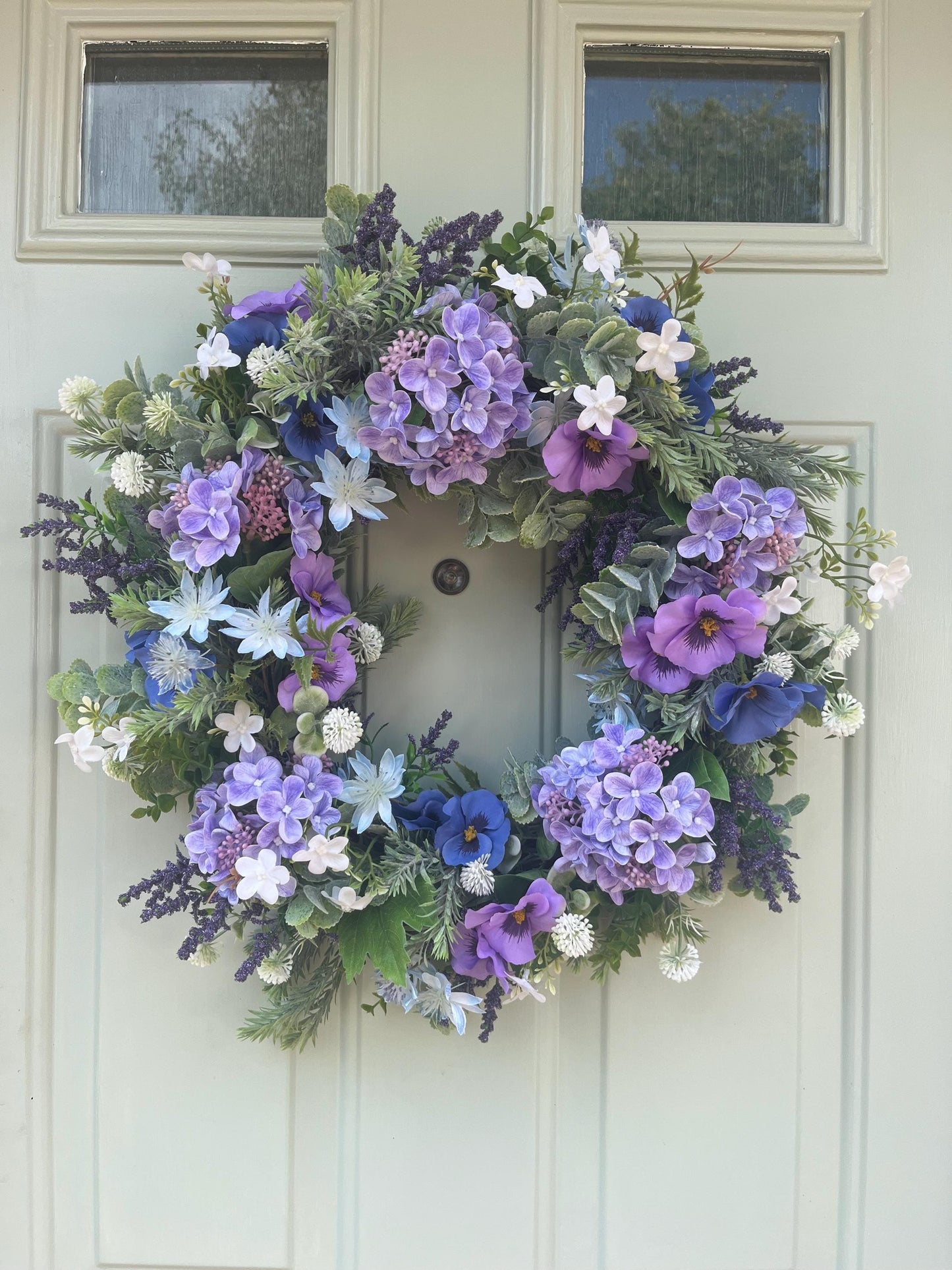 Purple Hydrangea with hints of blue