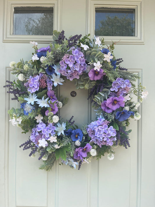 Purple Hydrangea with hints of blue