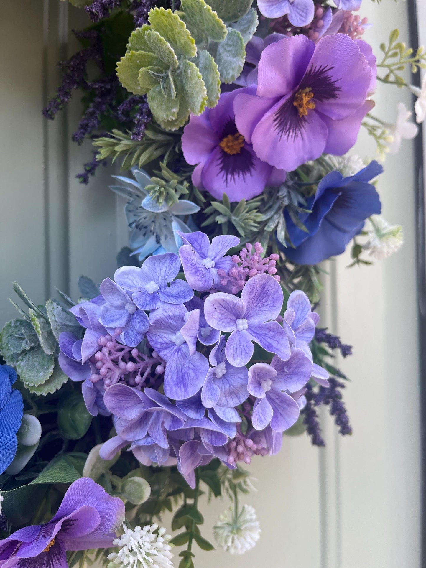Purple Hydrangea with hints of blue
