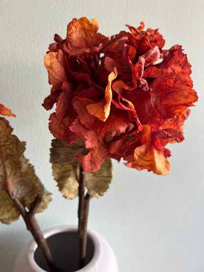 Dried Touch Coffee Hydrangea Stem | hydrangeas | Autumn | Autumn Decor | Faux Flower